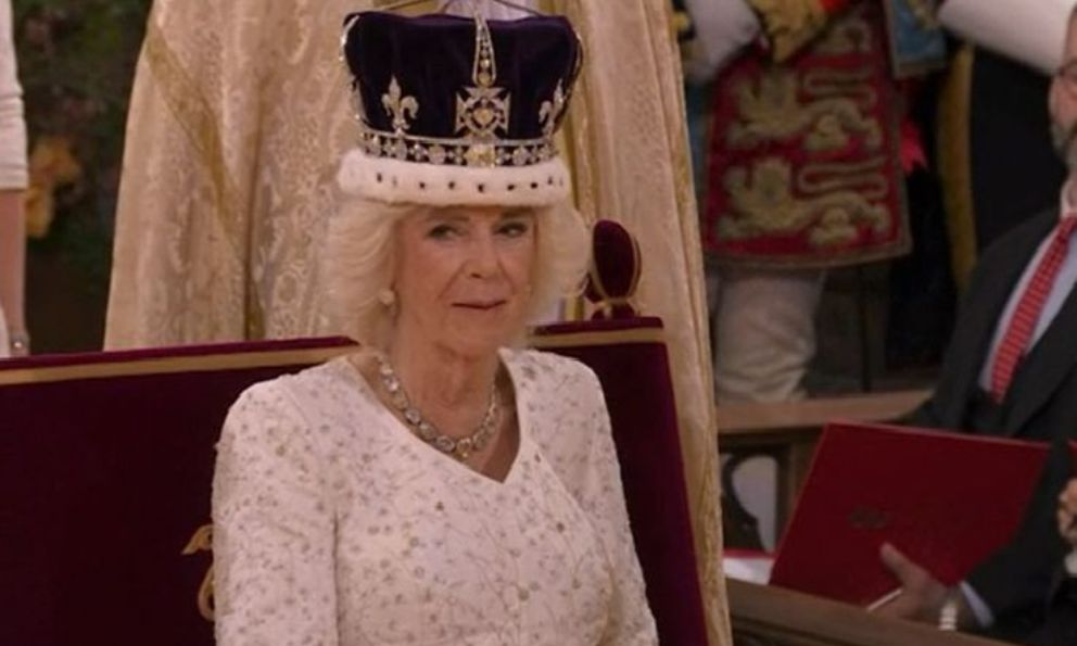Camila es coronada como reina del Reino Unido