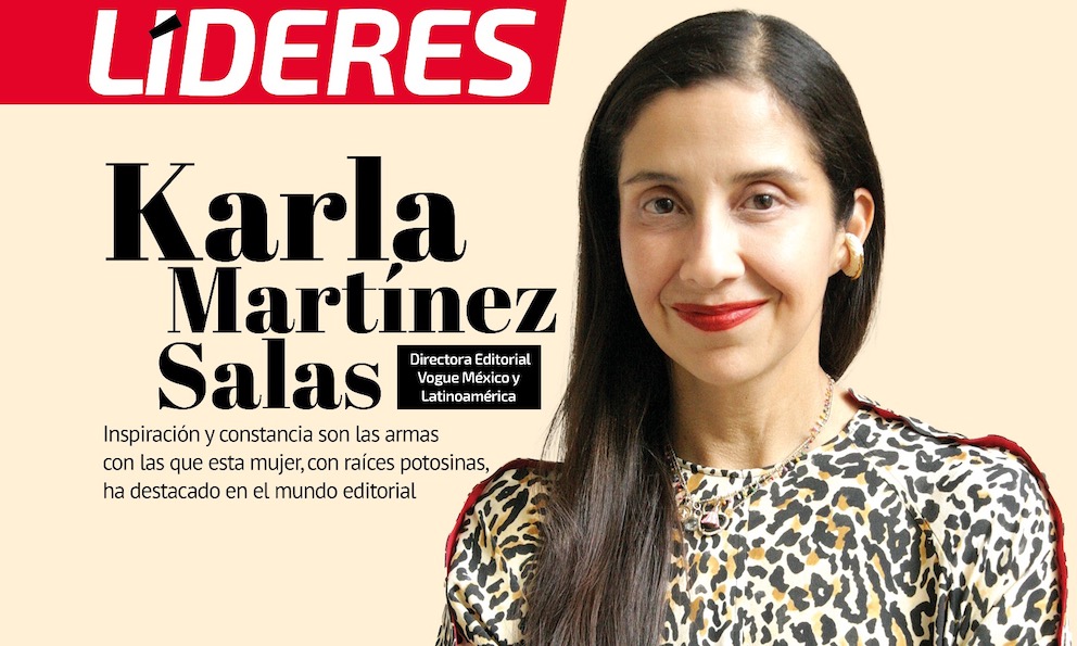 Lideres  Karla Martínez, Directora Editorial Vogue México y Latam