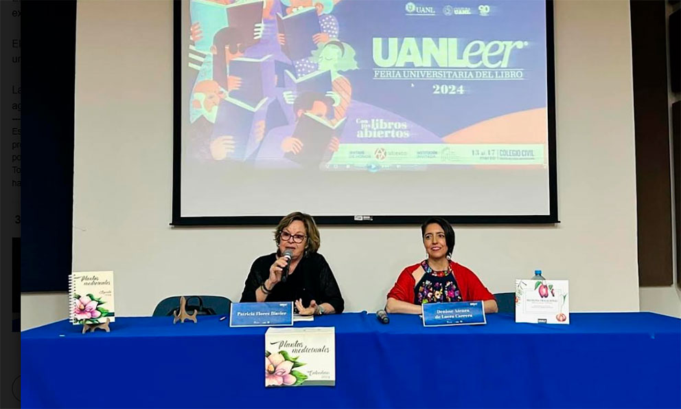 “Traditional Medicine: Cultural and Scientific Bases” Book Presentation at UANLeer University Book Fair in San Luis Potosí