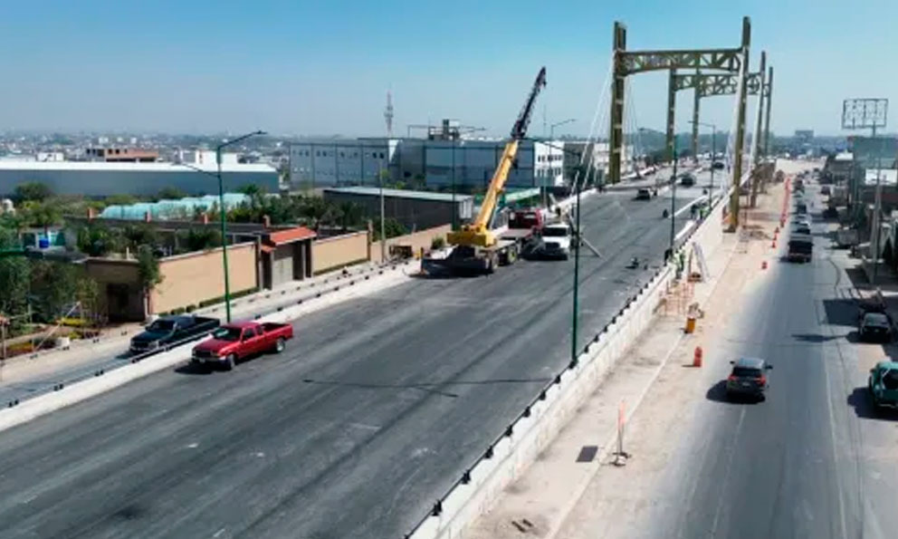 NUEVO PUENTE VEHICULAR EN CIRCUITO POTOSÍ EN SU ÚLTIMA FASE: SEDUVOP NUEVO PUENTE VEHICULAR EN CIRCUITO POTOSÍ EN SU ÚLTIMA FASE: SEDUVOP
