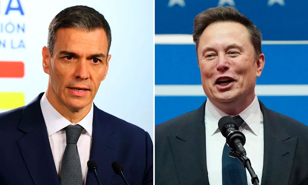 Acusa Musk a Sánchez de ser un 'tirano' y un 'traidor'