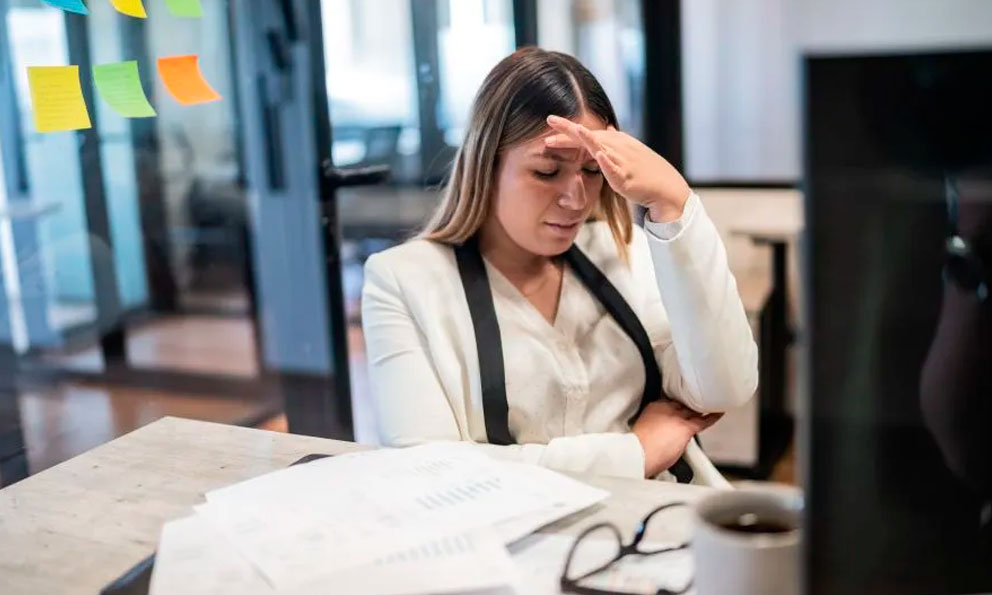 Falta salud mental laboral