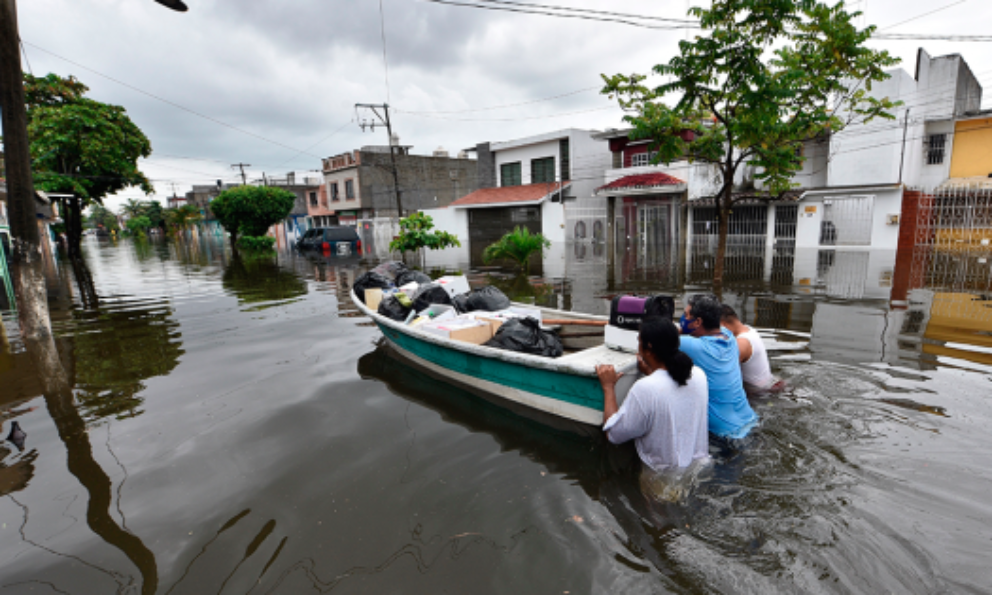 Inundaciones dejan siete muertes y 601.881 afectados en sureste de México