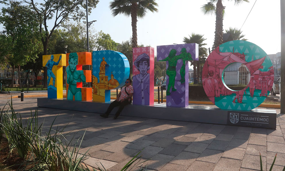 Tepito Ya Tiene Sus Letras Monumentales Como En La Playa 5195