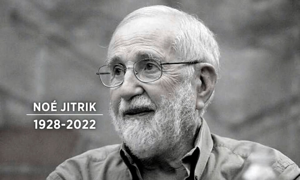 Murió el escritor y académico Noé Jitrik