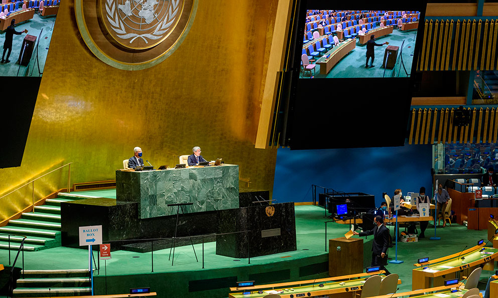 Europa denuncia en la ONU 'las mentiras' rusas y busca apoyo global 