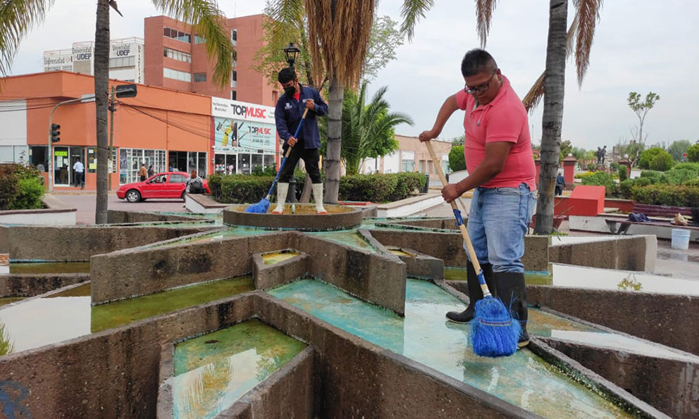 Redoblan trabajos de mantenimiento en el Centro Histórico - Vimarsana News