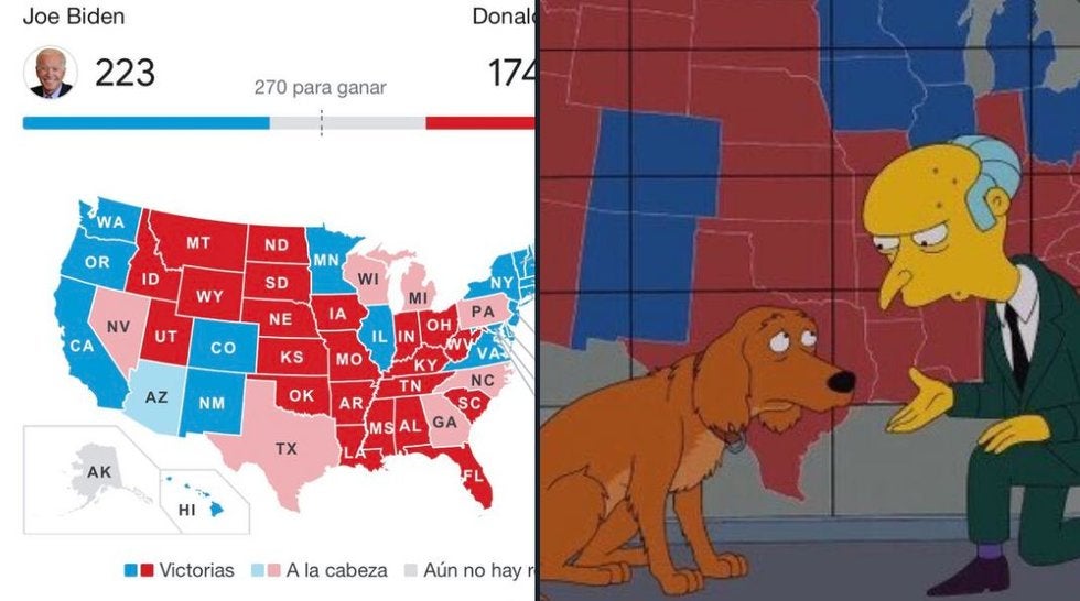 ¿Los Simpson Predijeron Resultado De Elecciones En EU? Trump No Ganará ...