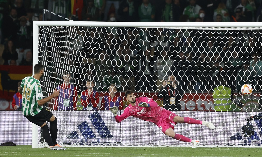 Plano Deportivo El Betis, campeón de la Copa del Rey en los penaltis