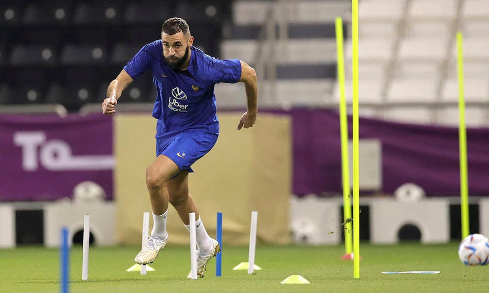 Plano Deportivo Benzema is not a hundred years old and continues to train separately