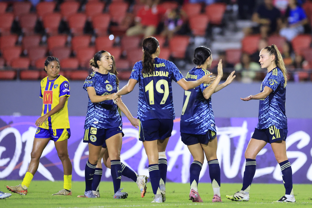 ¡Masacre en Panamá! América vence 0-9 al Chorrillo en la CONCACAF W Champions Cup