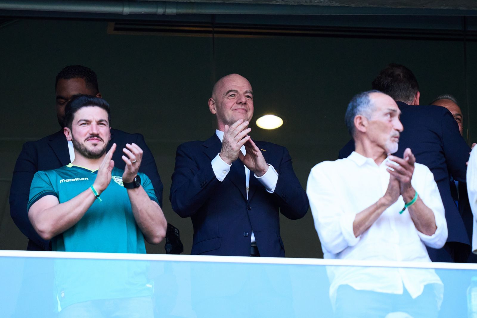 Plano Deportivo Samuel García se reúne con Gianni Infantino y presume a Nuevo  León rumbo al Mundial 2026