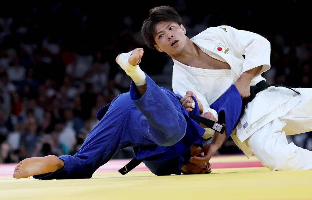 El japonés Abe Hifumi estuvo a la altura de las expectativas al ganar la medalla de oro en judo masculino de 66 kg, plata para el brasileño William Lima HifumiEFE